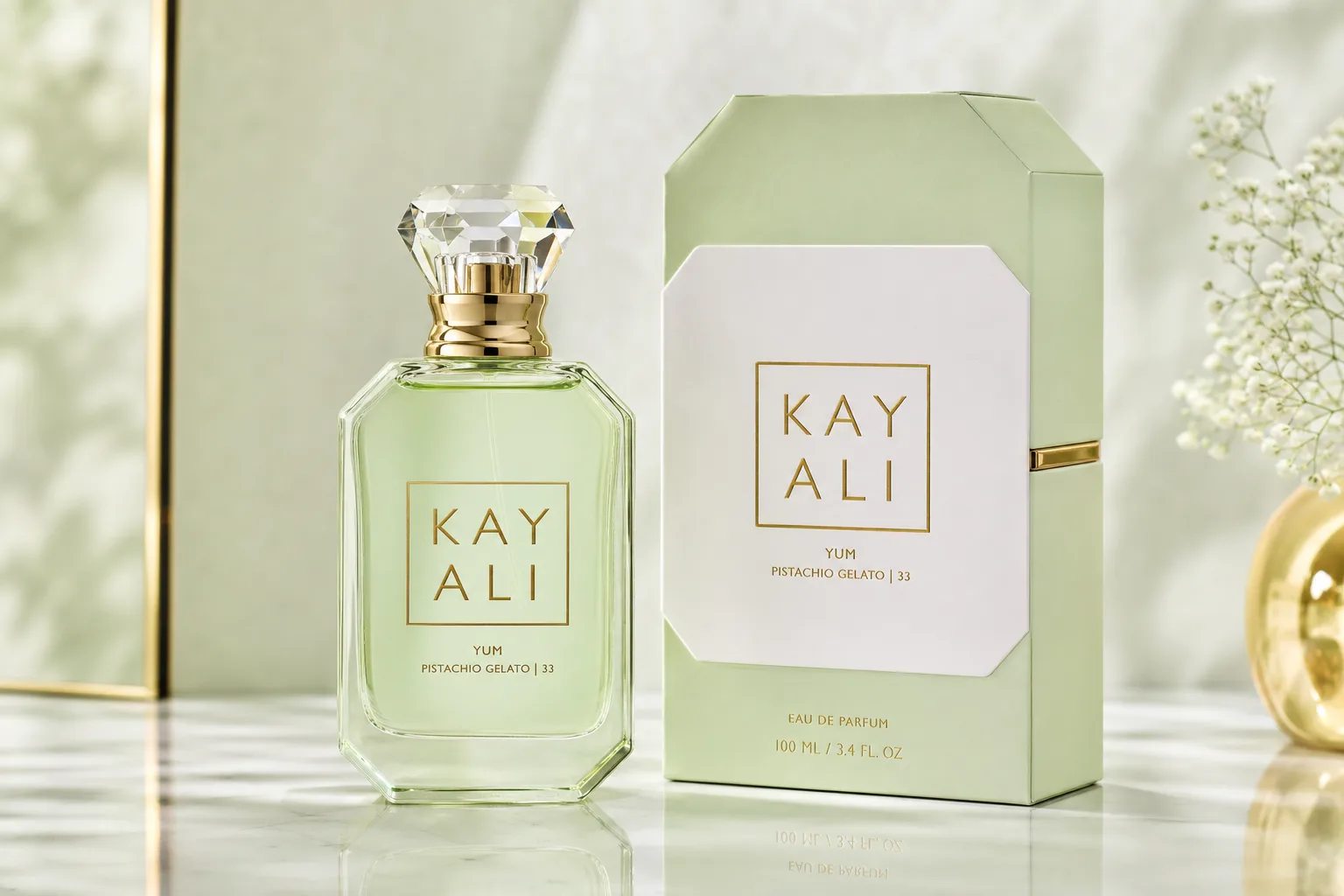 عطر ادکلن زنانه کایالی پسته 100 میل | Kayali Yum Pistachio Gelato 33