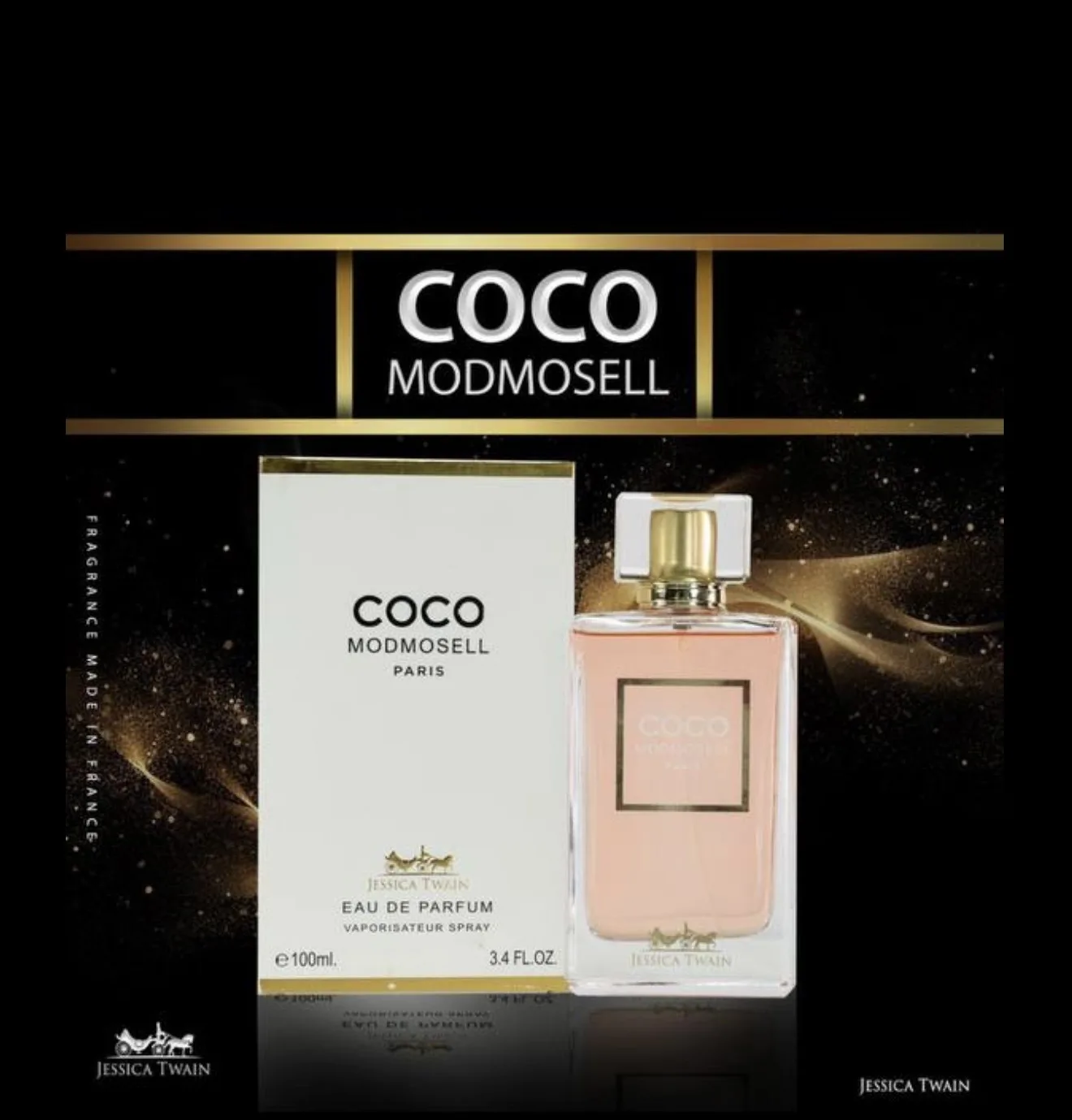 عطر ادکلن زنانه جسیکا تویین شنل کوکو مادمازل ۱۰۰ میل | Jessica Twain Chanel Coco Mademoiselle 100ml