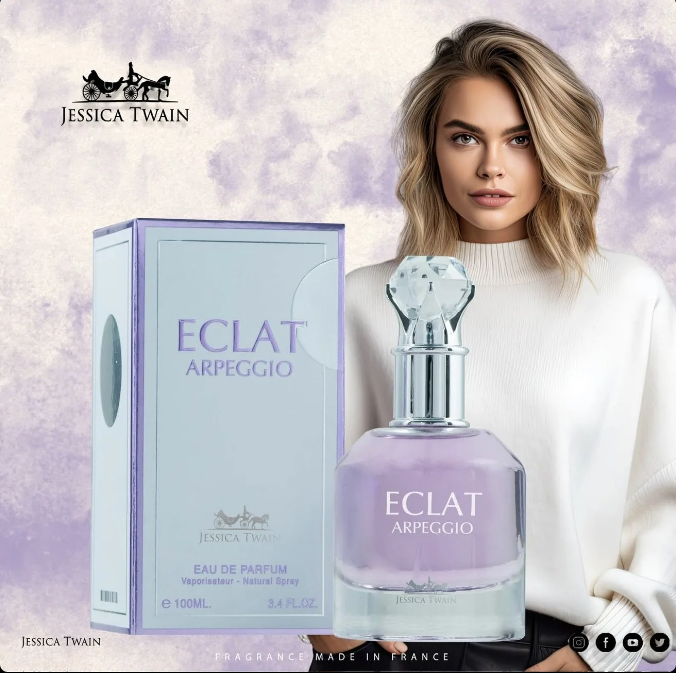 ادکلن اکلت (لانوین اکلت) | Lanvin Eclat d´Arpege جسیکا تویین