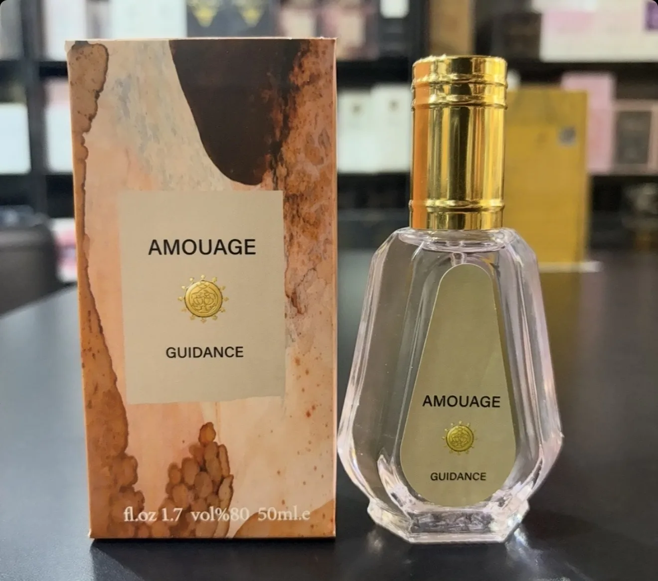 عطر ادکلن زنانه امواج گایدنس فرگرنس ورد 50 میل | Fragrance World Amouage Guidance