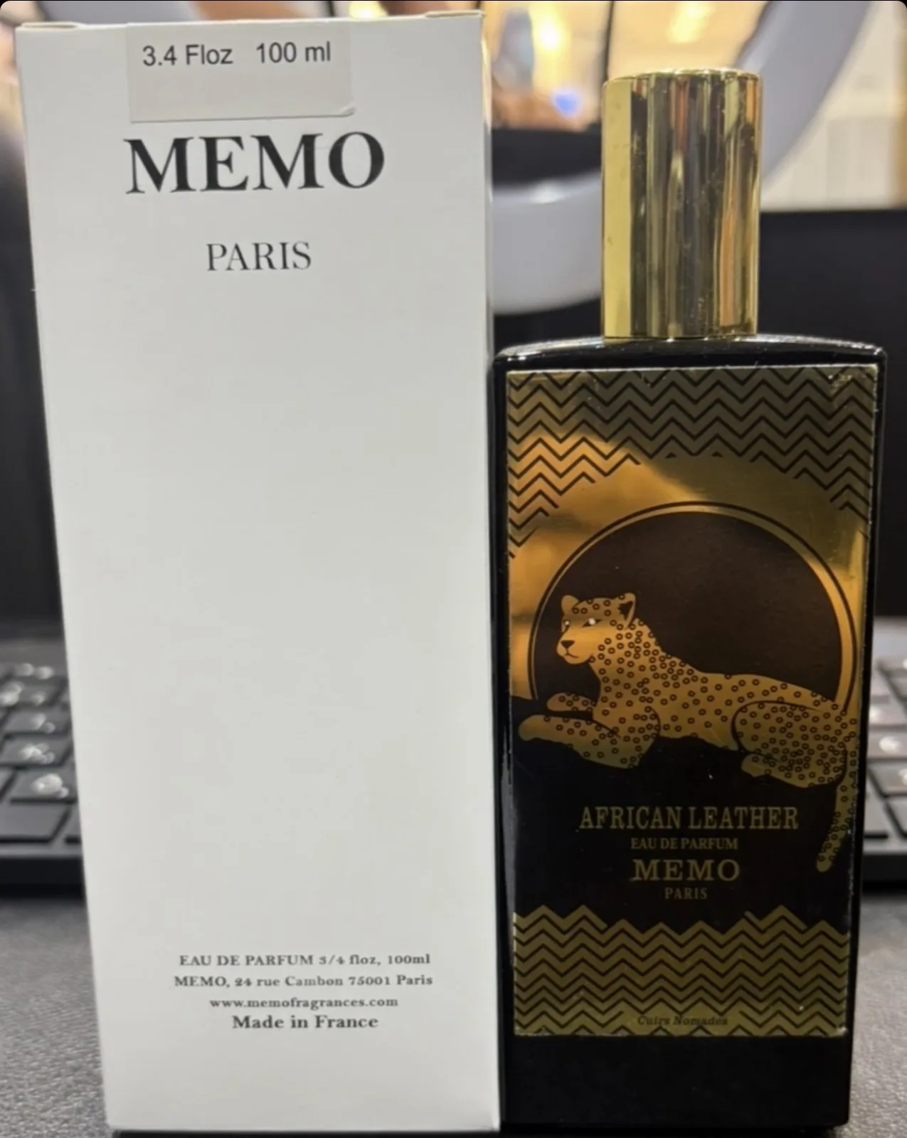 تستر عطر ادکلن ممو آفریکن لدر ۱۰۰ میل | Memo African Leather 100ml