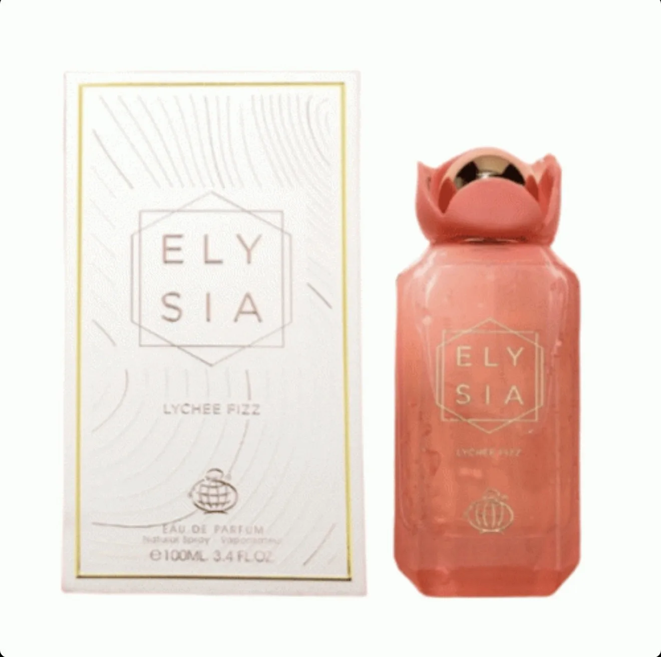 عطر ادکلن زنانه فراگرنس ورد الیسیا لیچی فیز رایحه کایالی اسپارکلینگ لیچی ۱۰۰ میل | Fragrance World Alicia Litchi Fizz – Kayali Sparkling Lychee 100ml