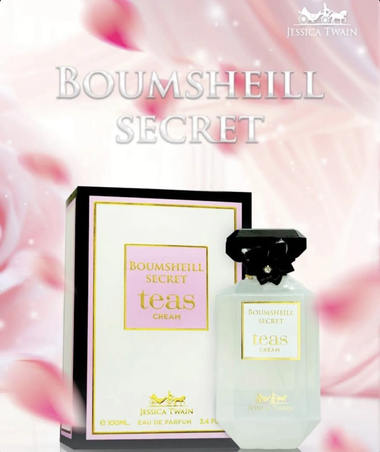 عطر ادکلن زنانه جسیکا تویین ویکتوریا سکرت تیس کرم كلود ۱۰۰ میل | Jessica Twain Victoria’s Secret Tease Crème Cloud 100ml