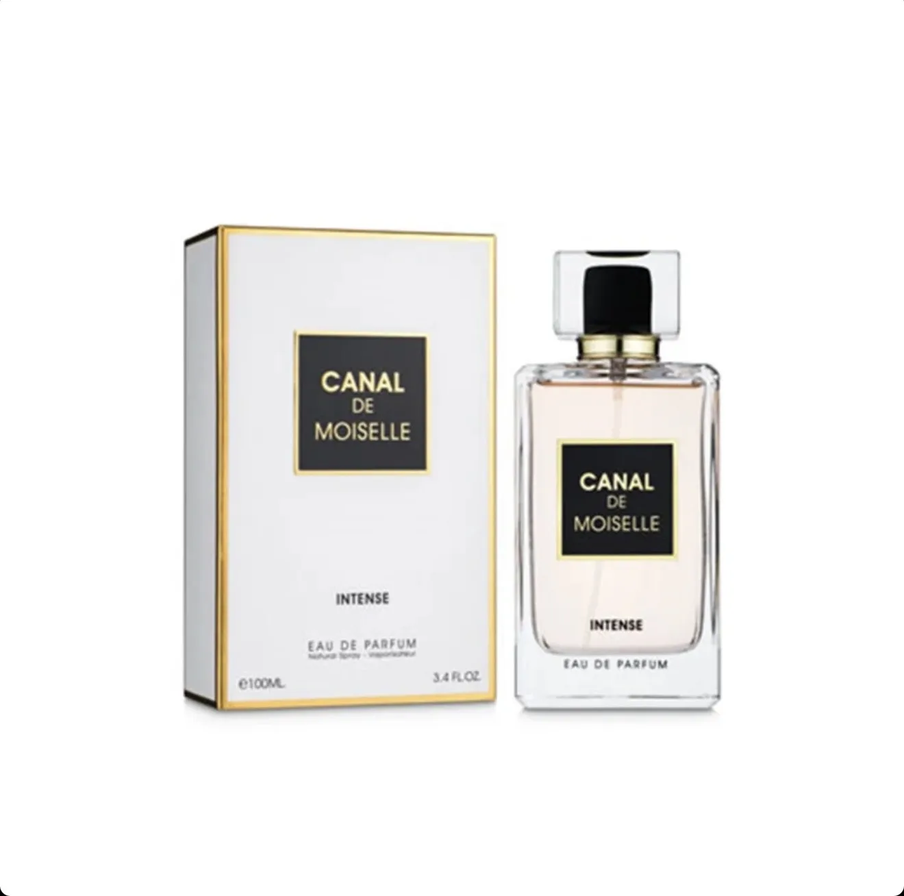 عطر ادکلن زنانه شنل کوکو مادمازل اینتنس فراگرنس کانال د مازل اینتنس (Fragrance World Coco Mademoiselle Intense)