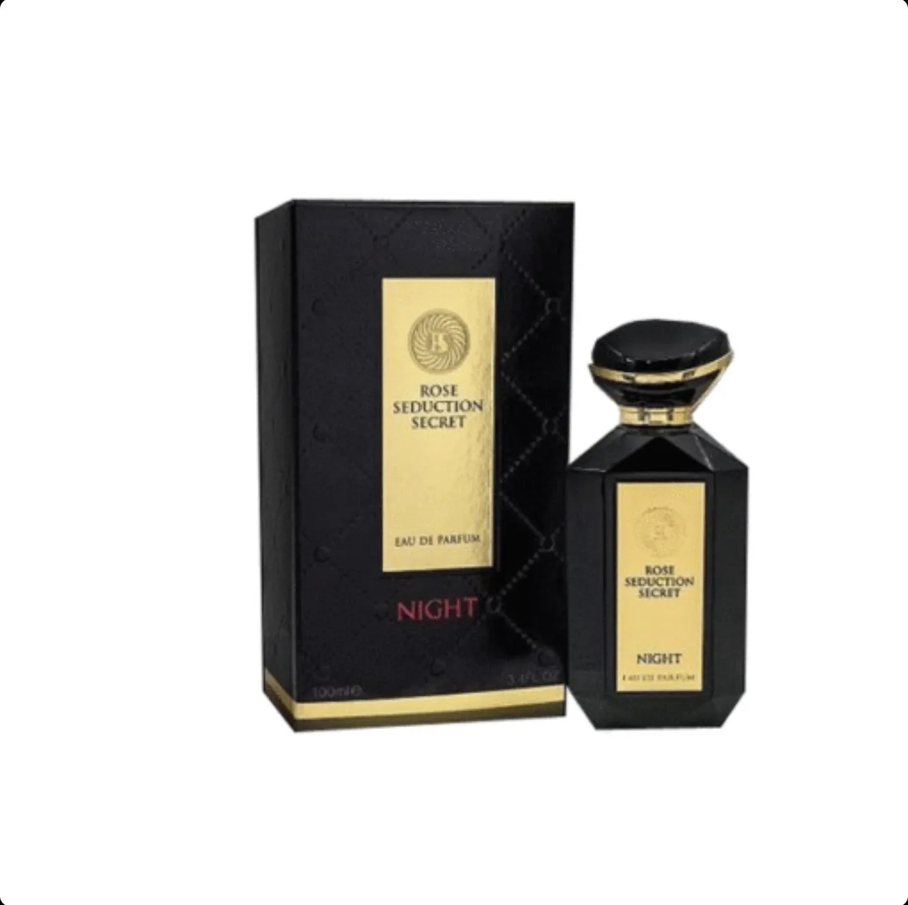 عطر ادکلن زنانه فراگرنس ورد رز سداکشن سکرت نایت ۱۰۰ میل | Fragrance World Rose Seduction Secret Night 100ml