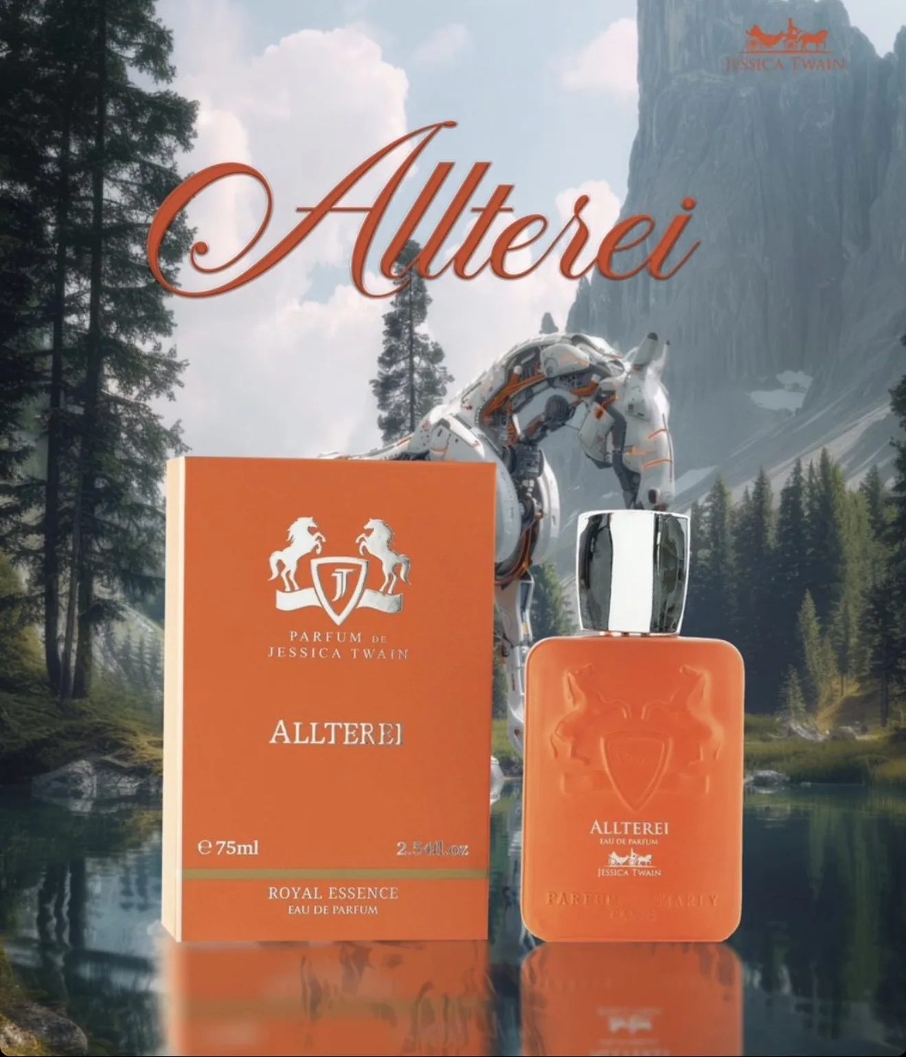 ادکلن مردانه جسیکا تواین التیر رویال اسنس 75 میل | Jessica Twain Altier Royal Essence | مشابه رایحه پارفومز مارلی التیر