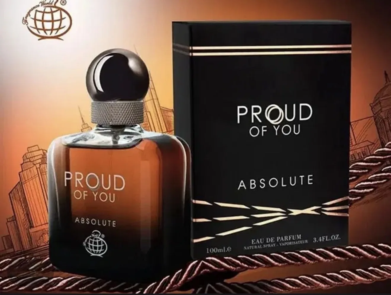 عطر ادکلن مردانه پراد آف یو ابسولوت فرگرنس ورد 100 میل | Fragrance World Proud Of You Absolute