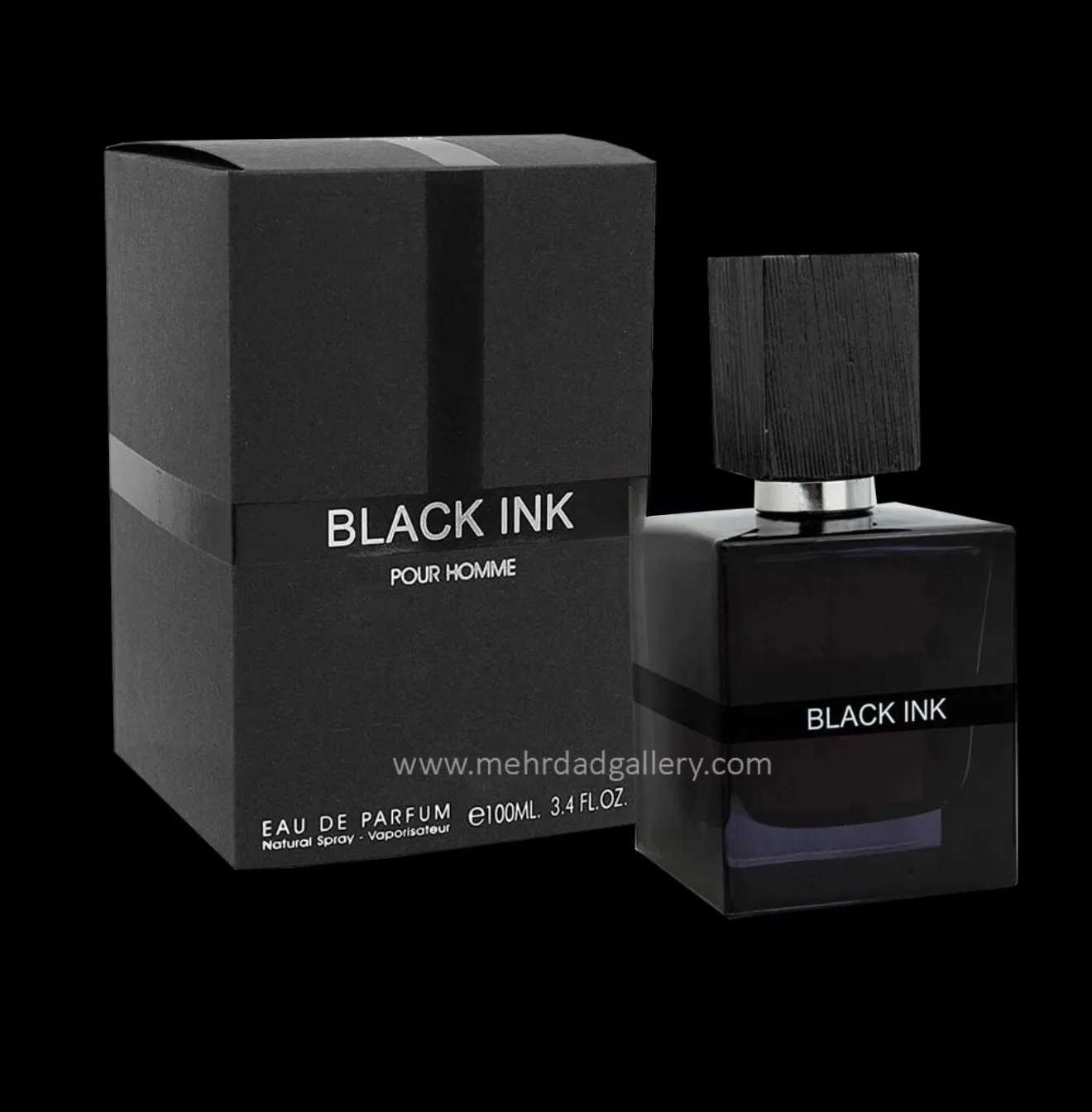 عطر ادکلن مردانه فراگرنس ورد بلک اینک لالیک مشکی | Fragrance World Black Ink Lalique Black